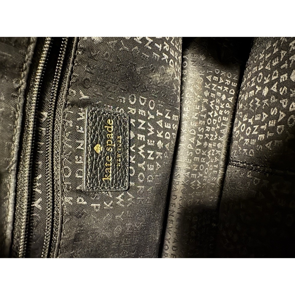 Kate Spade New York Black Leather Strap Bag - Picture 6 of 12